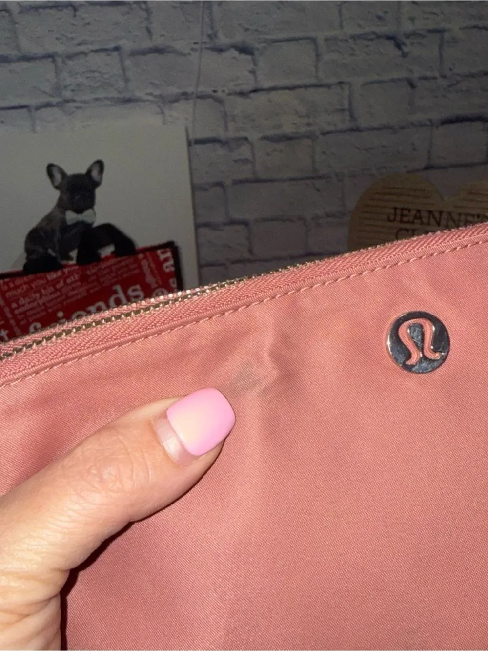 Lululemon Curved Wristlet Brier Rose
